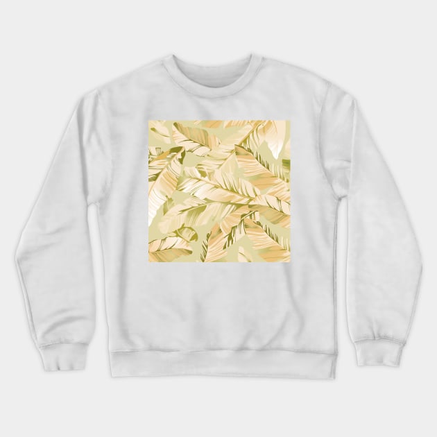 Banana leaves 14 Crewneck Sweatshirt by B&K